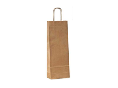 Sacs papier blanc avec poignées torsadées