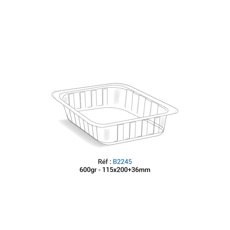 Barquettes plastique pour Maxi-Barcoper