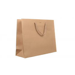 Sac en papier luxe noir – Élégance et qualité haut de gamme
