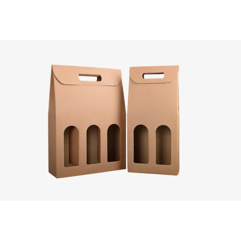 Valisette bouteilles – Boîte élégante pour vente de bouteilles