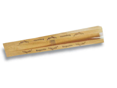 Etuis papier kraft brun à fenêtre