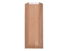 Etuis papier kraft brun à fenêtre