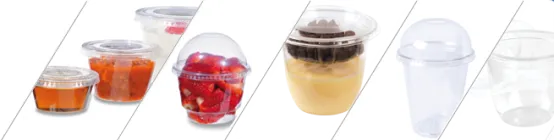 Pots ronds - Sauce, crème dessert